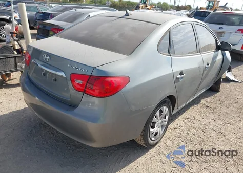 2010 Hyundai Elantra Gls z USA, uszkodzony, nr VIN KMHDU4AD8AU909320